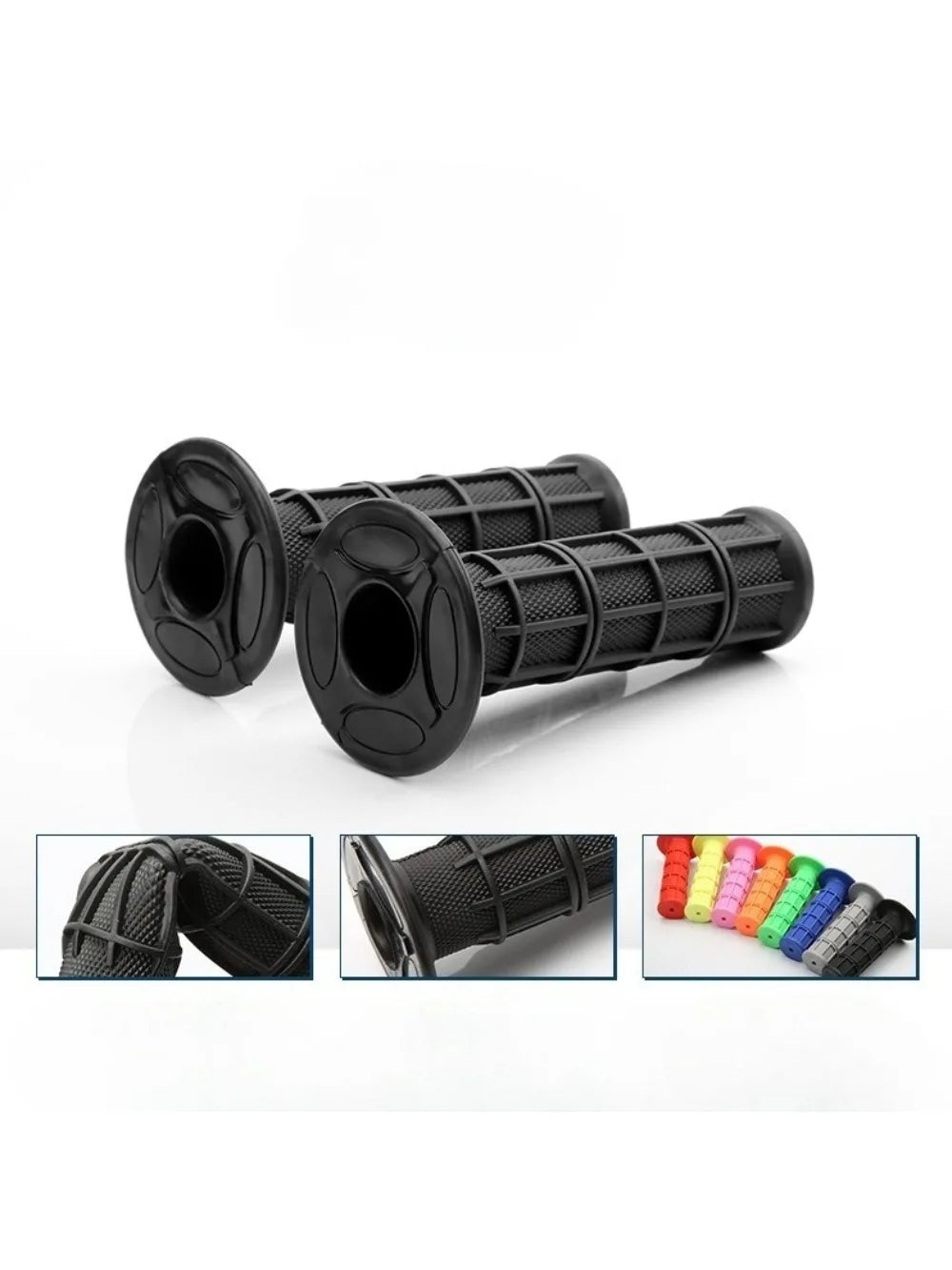 MOTORCYCLE GRIPS -22mm - UNIVERSAL GRIP